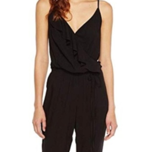 Michael Stars Modern Rayon Surplice Jumpsuit - Picture 5 of 9